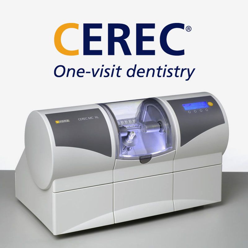 CEREC milling unit